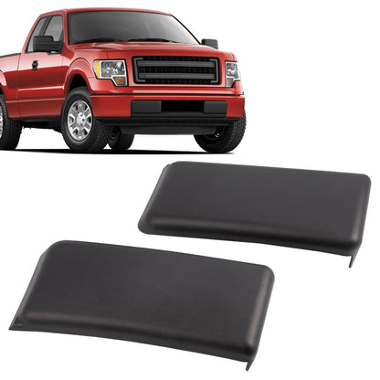 G-PLUS Front Bumper Guards Pads Inserts Driver and Passenger Compatible with Ford F150 2009-2014 FO1053100 FO1068134 2PCS