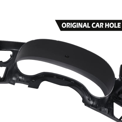 G-PLUS Dash Trim Bezel Cover Dark Gray Compatible with 1998-2004 BLAZER JIMMY SONOMA S10 (Not Fit Double Din)