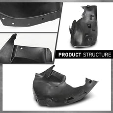 G-PLUS Fender Liner for Benz GLE300d GLE350 ML350 2012-2018 Front Driver Rear Additional Angle