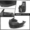 G-PLUS Fender Liner Front Driver Rear Fit Benz GLE300d 4Matic 2016-2017,Fit Benz GLE350 4Matic Base 2016-2018,Fit Benz ML350 2012-2015 1668841122