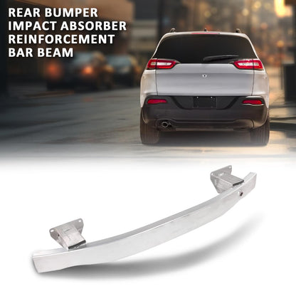 G-PLUS Rear Bumper Impact Absorber Reinforcement Bar Beam Compatible with Jeep Cherokee 2014-2018 68096078AB