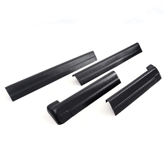 G-PLUS Rocker Panel Guard Sill Trim Compatible With Chevy Silverado/Fit GMC Sierra Extended Cab 1999-2006, Rocker Panel Protector Guard Cover Black 4PCS 14068