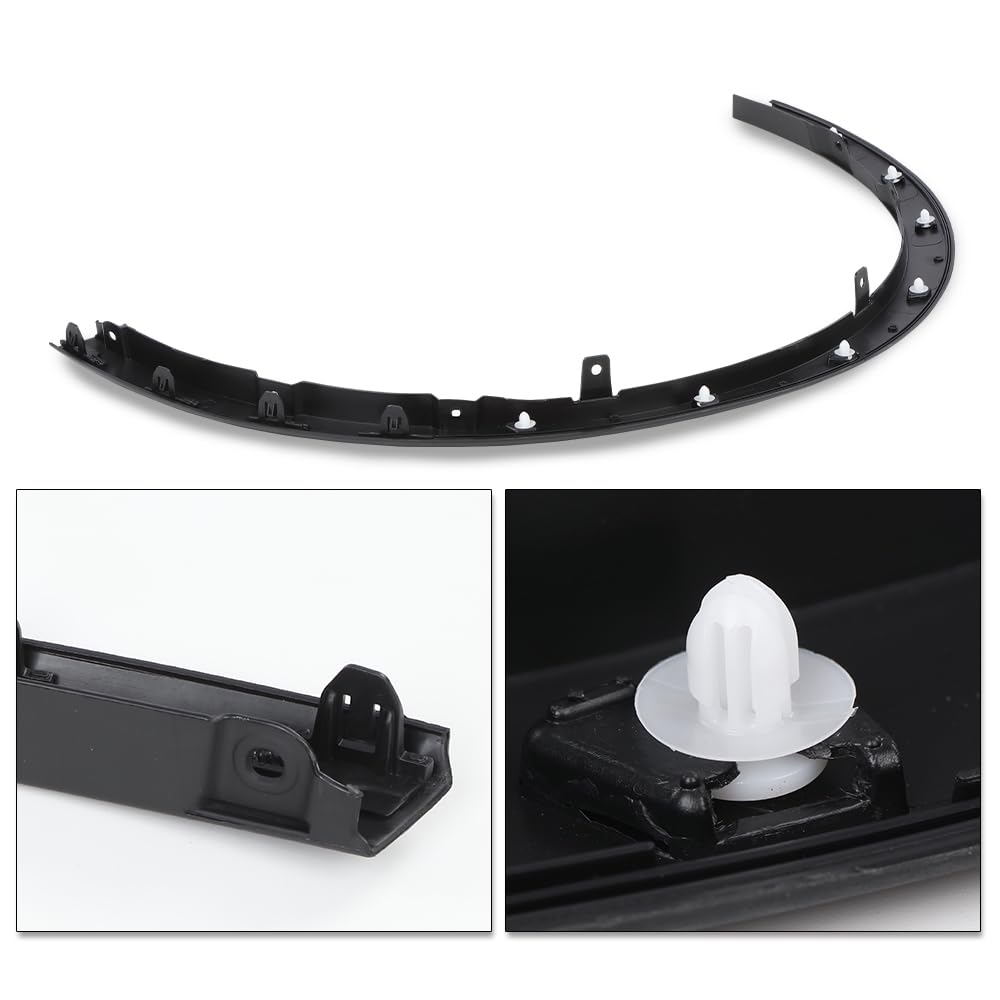 G-PLUS Front Left Fender Flare Compatible with Toyota CHR 2018-2022 Left Driver Side Wheel Opening Molding 75602F4010, TO1290115