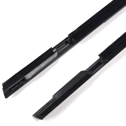 4PCS Weatherstrip Window Seal Compatible for Honda Civic 4 Door 2006-2011 Outside Trim Seal Belt Black