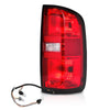G-PLUS Rear Right Tail Light Assembly w/Bulb Compatible with Chevy Colorado 2015-2022, Fit 4-Door Crew Cab & 4-Door Extended Cab Only, Rear Brake Lamp Luces Traseras, GM2801270, Red Lens