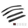 G-PLUS Out-Channel Window Vent Visor Deflectors Rain Guards Fit Dodge Ram 1500 Crew Cab 2009-2018 Fit Ram 2500 & 3500 Crew & Mega Cab 2010-2025 4 PCS Smoky