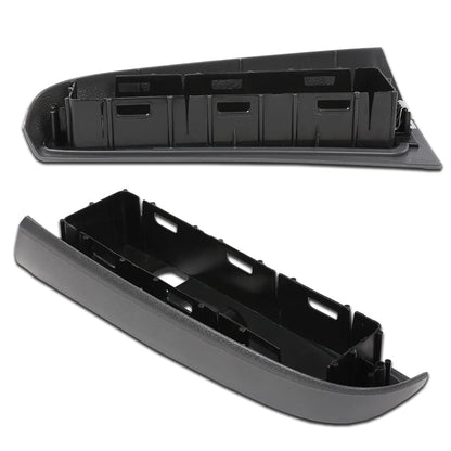 G-PLUS Window Switch Bezel Cover Compatible with Chevy Silverado/GMC Sierra 2003-2007,Fit Chevy Avalanche/Chevy Tahoe/GMC Yukon XL 2004-2006,Fit Chevy Suburban 2004-2007 89045128 89045121 Dark Gray