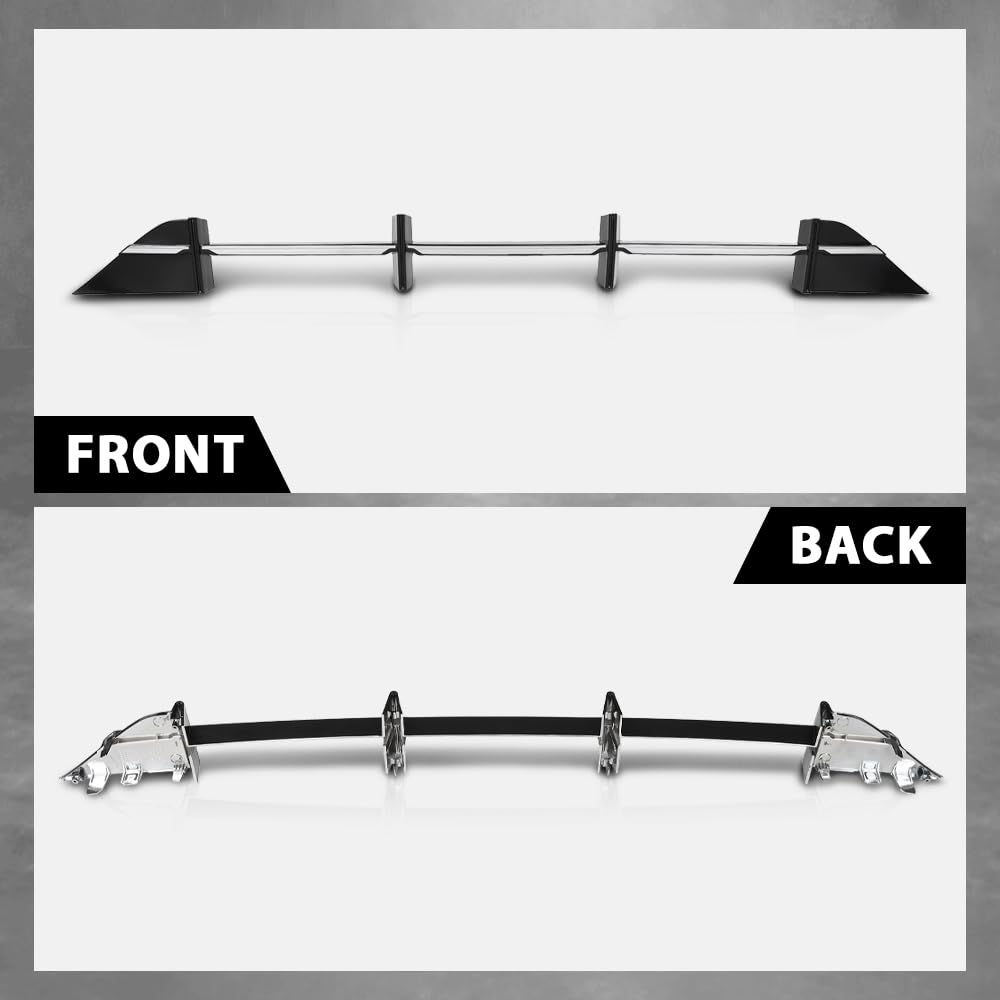 G-PLUS Front Bumper Lower Grille Compatible with Hyundai Sonata SE Hybrid 2020-2023 Chrome Strip 86531-L1100
