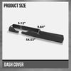 G-PLUS TPE Front Upper Dash Board Cover Compatible with Chevy Camaro 1979-1981 Black