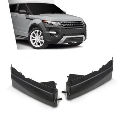 G-PLUS 1Pair Front Bumper Side Mount Bracket Compatible with Range Rover Evoque 2012-2018 Black