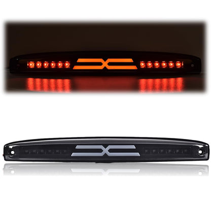 G-PLUS LED Rear Center Tailgate Lamp X Brake Light Compatible with 2003-2006 Dodge Ram 2500 3500 Led Tailgate Light Bar Replacement High Mounted Brake Light 05086509AA