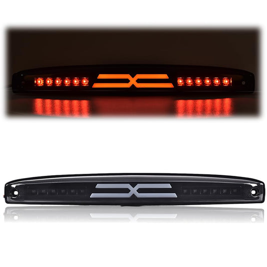 G-PLUS LED Rear Center Tailgate Lamp X Brake Light Compatible with 2003-2006 Dodge Ram 2500 3500 Led Tailgate Light Bar Replacement High Mounted Brake Light 05086509AA