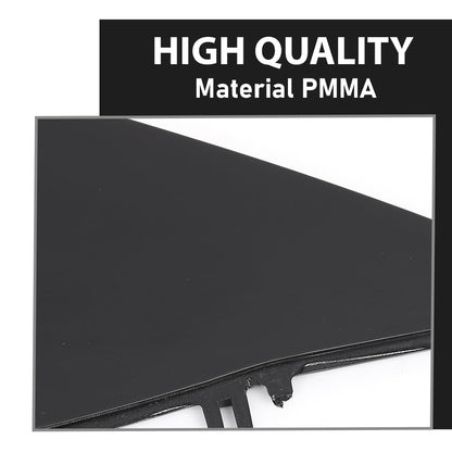 G-PLUS Front A-Pillar Triangular Cover Plate Right Compatible with Tesla Model 3 2017-2023 22873014, 1130656-00-E Gloss Black