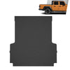 G-PLUS Floor Mats Compatible with Jeep Gladiator JT 5FT 2020 2021 2022 2023 2024 All Weather Full Cover Protection TPE Floor Cargo Liners Black