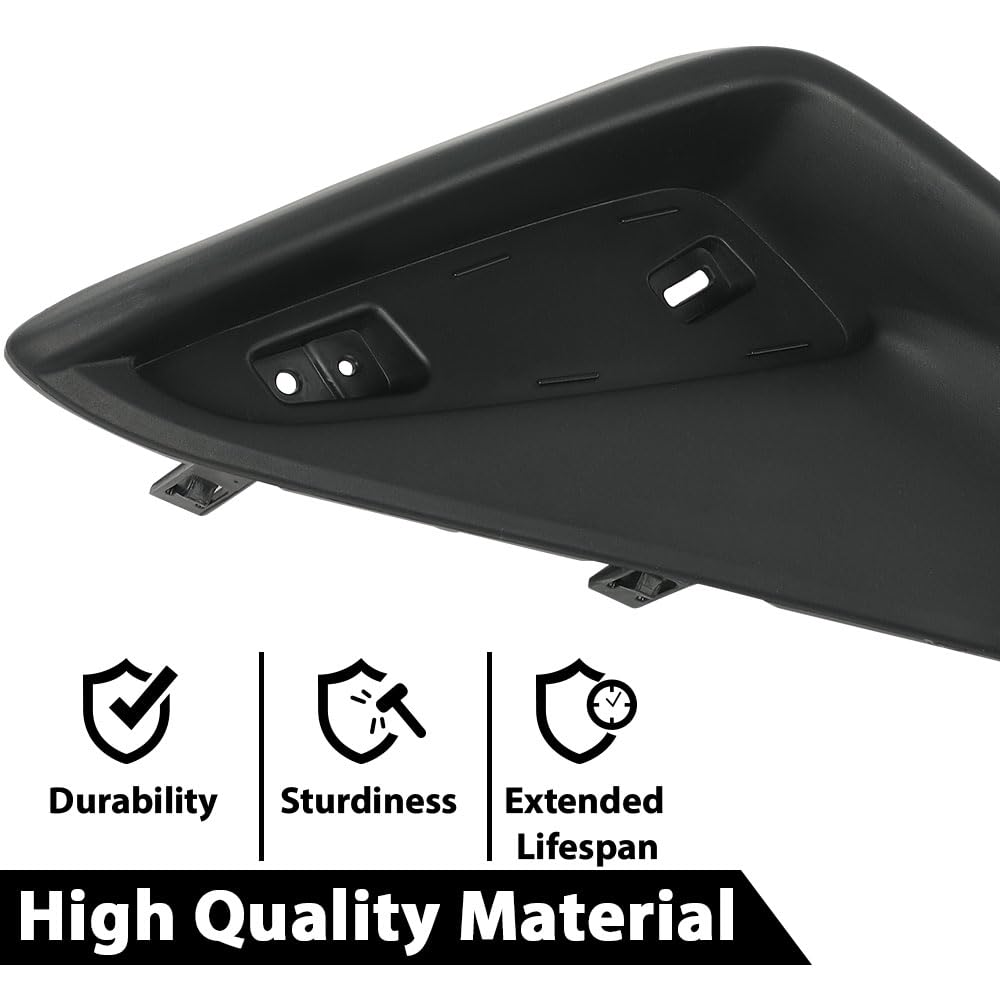 G-PLUS Bumper Insert Cover Plate Bumper Filler Rear Left Drive Side LH Compatible with Toyota CHR Nightshade 2021-2022/ Fits Toyota CHR XLE 2018-2022 52164F4020 TO1138101