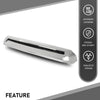 G-PLUS Hood Bulge Molding Compatible with Toyota Tundra 2014-2021 Front Upper Grille Hood Scoop Chrome TO1231102 76180-0C030