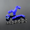G-PLUS Turbo Intercooler Silicone Hose Compatible With Subaru Impreza GC8/GDB 1996-2006,Blue