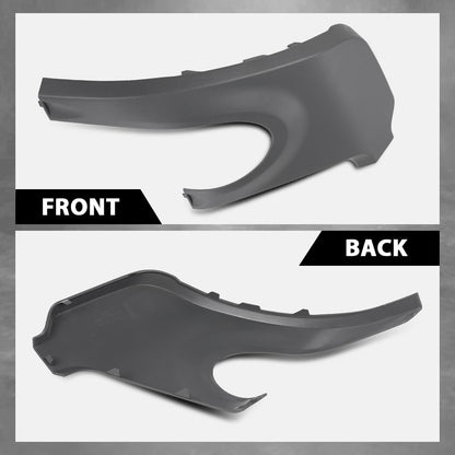 G-PLUS Left Rear Exhaust Pipe Towing Hook Cover Trim Compatible with Range Rover Evoque 2012-2018 Without Sport Type