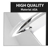 G-PLUS Front Bumper Trim Kit Compatible with BMW X5 sDrive35i xDrive35d xDrive35i xDrive50i 2014-2018,Fit BMW X5 xDrive40e 2016-2018 51117325395, 51117325396, BM1038153, BM1039153 Silver