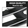 G-PLUS Pair Front Bumper Fog Light Grille Cover Bezel Insert, Compatible with Audi Q7 Standard Model 2016-2019, Left Driver & Right Passenger Side 2PCS