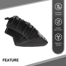 G-PLUS Front Bumper Fender Bracket 2PCS for Tesla Model S 2012-2021 Black Product Features