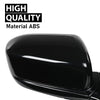 G-PLUS Power Mirror Driver and Passenger Side Compatible with Honda Accord 4-Door 2003-2007 Manual Folding 3-Pin HO1320152 HO1321152 76250SDAA13ZA 76200SDAA13ZA Glossy Black