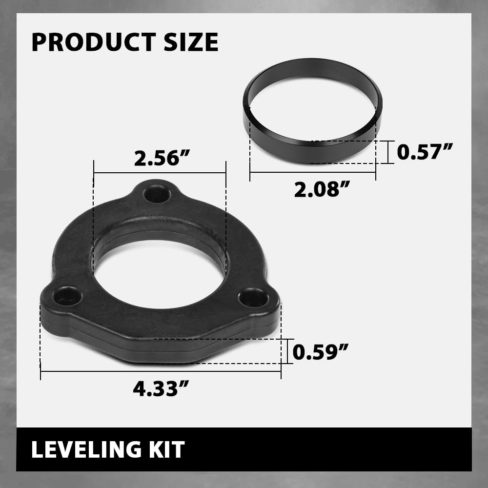 G-PLUS 2" Leveling Kit Compatible with Chevy Colorado GMC Canyon 2015-2022 NOT Fit Trail Boss/ZR2 Model