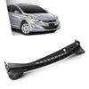 G-PLUS Cowl Top Panel Vent Windshield Wiper Motor Cover Compatible with Elantra 2014-2016 Black