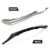 G-PLUS Front Bumper Side Trim Left Right Set Silver Compatible with Toyota Camry XSE SE 2021-2023 52163F4020 52164F4020 TO1139101 TO1138101