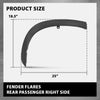 G-PLUS Rear Right Fender Flare Compatible with Toyota Highlander 2020 2021 2022 2023 Wheel Arch Molding Fender Trim 750870E030, TO1791116