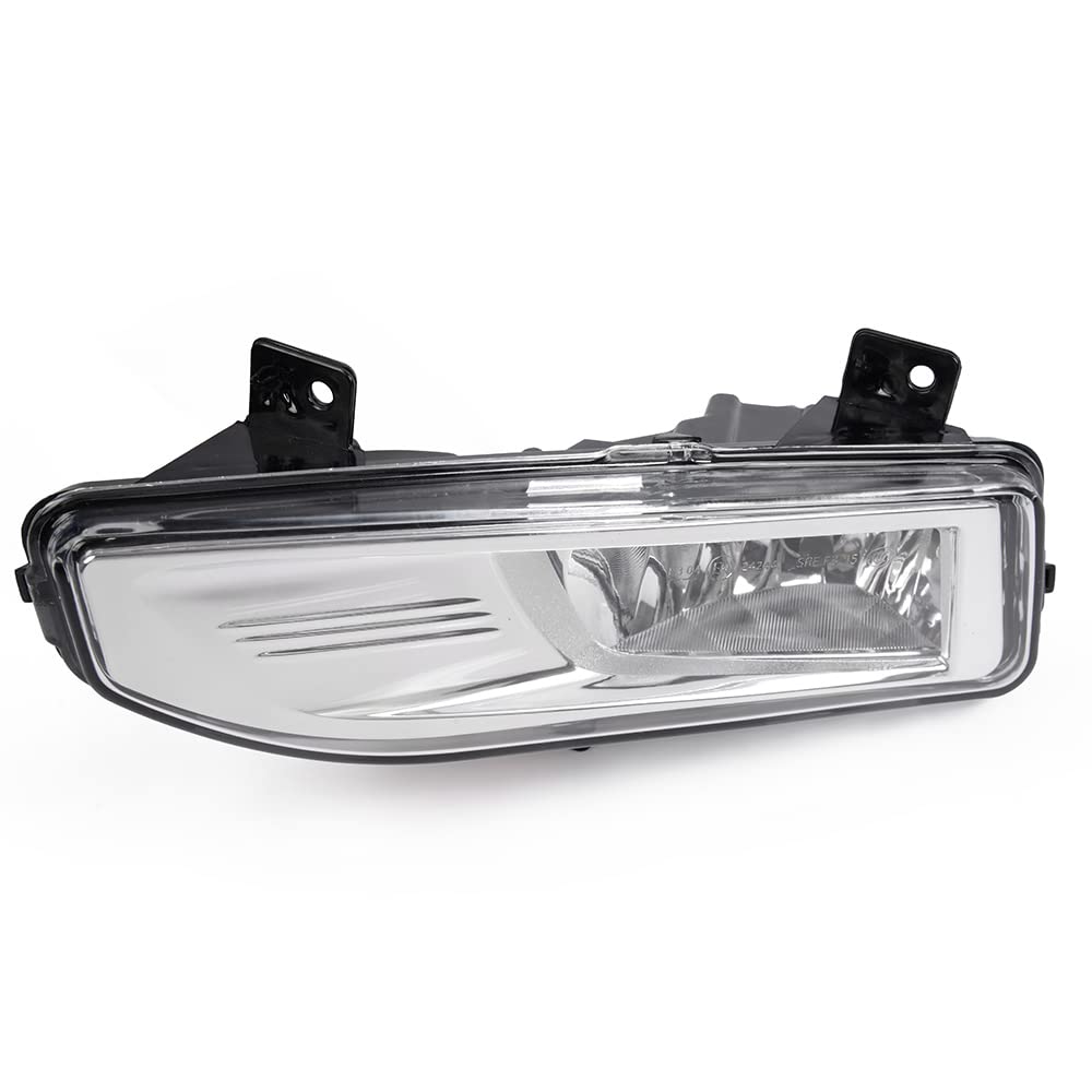 G-PLUS Front Bumper Fog Lights Set W/Bracket Compatible with 2017-2018 Nissan Rogue S SL SV Clear Lens Driving Fog Lamps A Pair W/Bezel