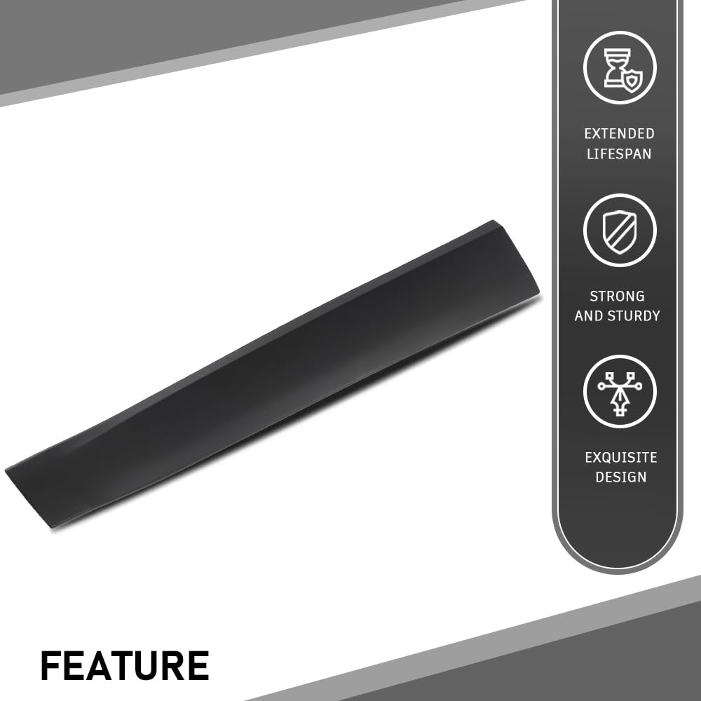 G-PLUS Front Driver Side Door Molding Compatible with Jeep Cherokee 2014-2018 Black 6VX67RXFAC