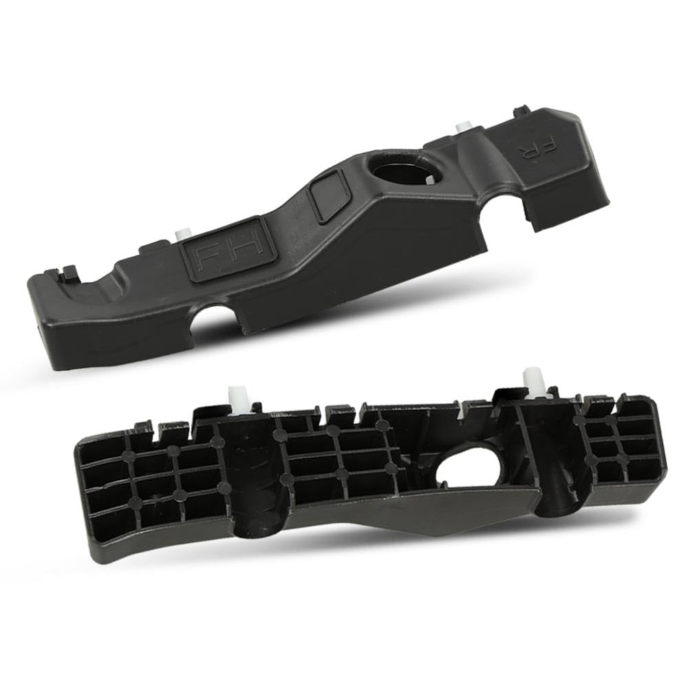 G-PLUS Front Bumper Bracket Retainers Assembly Set 2pcs Compatible with 2019-2022 Kia Forte 86551-M6500 8655-1M7000 86551-M7500 86551-M6000 86552-M6000 Black