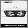 G-PLUS Front Bumper Grille Assembly Compatible with Subaru Crosstrek 2024 Black J1010FN500