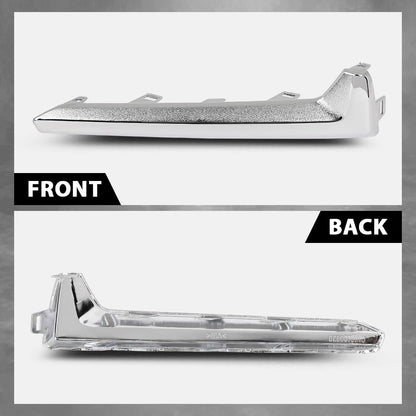 G-PLUS Fog Light Molding Trim Left & Right Compatible with Subaru Forester 2017-2018 57708SG010