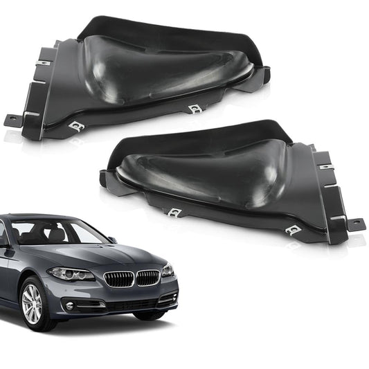 G-PLUS Front Engine Splash Shield Left & Right Side Compatible with BMW 5-Series/Fit 535i 550i 528i Base 2011-2016 2.0L 3.0L 4.4L BM1228155, BM1228154
