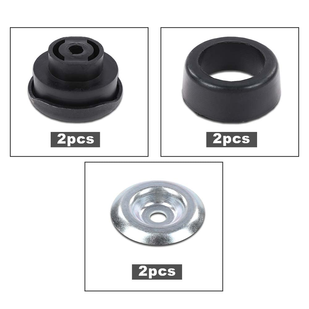 G-PLUS Radiator Core Support Mounting Kit Compatible with Chevy GMC Truck 1981-1987/ Chevy Blazer, Jimmy, Suburban, Crew Cab/Dually 1981-1991 81-16025
