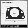 G-PLUS 1/2" Front Lift Lean Spacer Compatible with Jeep Liberty KJ KK 2002-2012,Fit Dodge Nitro 2007-2012