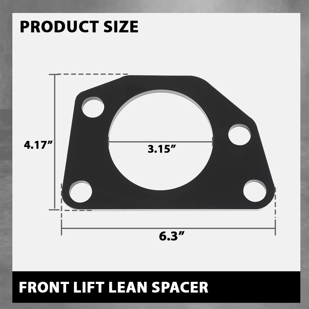 G-PLUS 1/2" Front Lift Lean Spacer Compatible with Jeep Liberty KJ KK 2002-2012,Fit Dodge Nitro 2007-2012