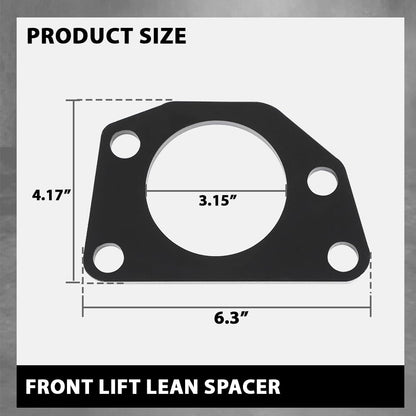 G-PLUS 1/2" Front Lift Lean Spacer Compatible with Jeep Liberty KJ KK 2002-2012,Fit Dodge Nitro 2007-2012