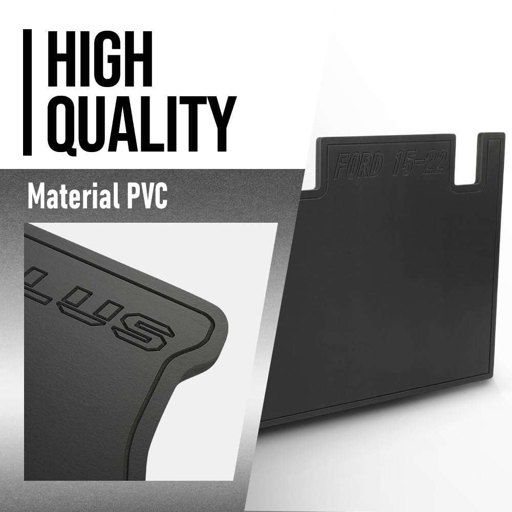 G-PLUS Custom Made Amplifier Rack Compatible with Ford F150 2009-2024 Fit Ford F250 F350 2017-2024 Black