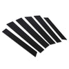 G-PLUS Window Pillar Posts 6PCS Set Cover Door Trim Compatible with 2007-2011 Honda CRV 4dr Black
