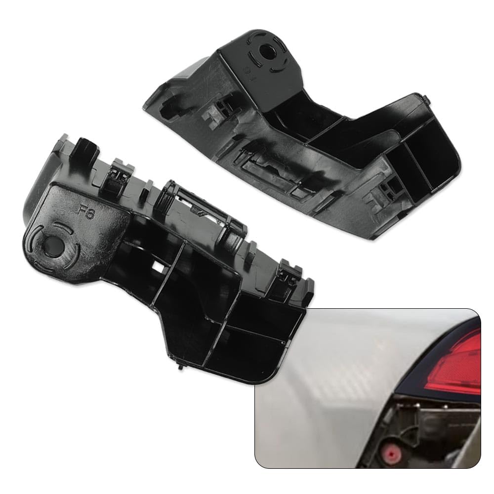 G-PLUS Rear Bumper Retainer Brackets Left Right Pair Compatible with Toyota Corolla Sedan 2020-2022, Not fit Hatchback Models 5256202300 5256212230 TO1143131 TO1142131 Mount Holder Bracket