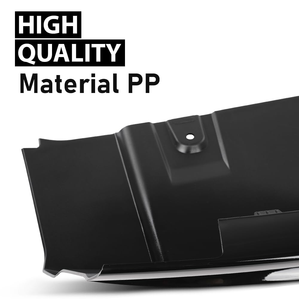 G-PLUS Front Bumper Tow Hook Cover Skid Plate Compatible with Range Rover Evoque 2012-2015