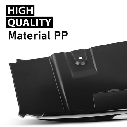 G-PLUS Front Bumper Tow Hook Cover Skid Plate Compatible with Range Rover Evoque 2012-2015