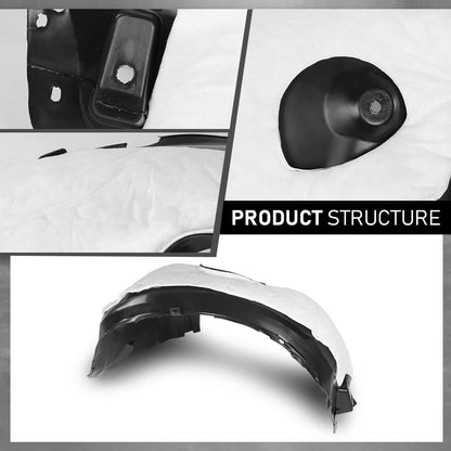 G-PLUS Front Left Fender Liner Inner, Compatible with Ford Escape 2015-2019, Driver Side, FO1248161, CJ5Z16103B