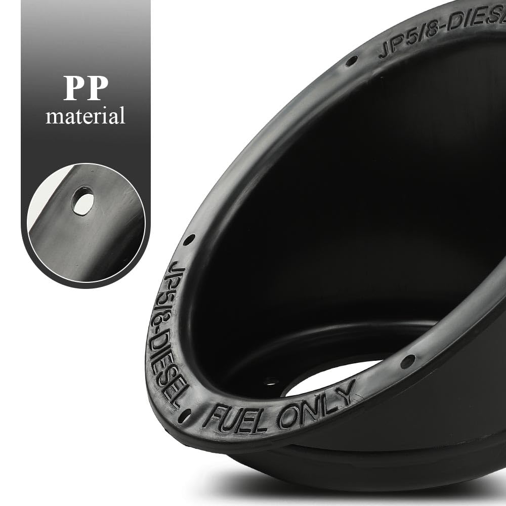 G-PLUS Fuel Filler Housing Fill Neck Opening Compatible with M998 HUMVEE HUMMER H1 Tank