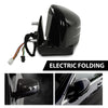G-PLUS Rear View Side Mirror w/Blind Spot Driver and Passenger Side Compatible with Benz M GL Class ML63 ML350 ML300 ML500 W164 X164 GL350 GL450 GL550 2005-2011 1648105193 1648104693 Black