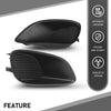 G-PLUS Fog Light Covers Set Driver and Passenger Side Compatible with Toyota Yaris Base 2012,Fit Toyota Yaris Base Sedan 2007-2011,Fit Toyota Yaris S 2007,Fit Toyota Yaris S Sedan 2008-2009