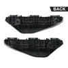 G-PLUS Pair Front Bumper Retainer Bracket Compatible with Toyota Yaris Hatchback 2013 2014 2015 2016 525360D130, 525350D130 Black Smooth Finish